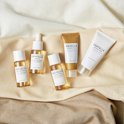 Madagascar Centella Travel Kit – 5-teiliges Hautpflegeset für empfindliche