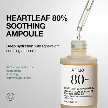 Anua Heartleaf 80 Soothing Ampoule 30 ml