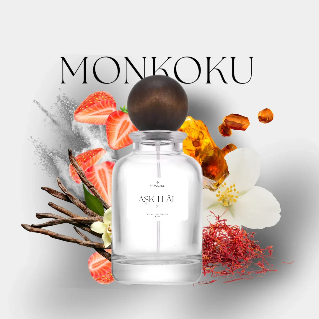 Aşk-ı Lâl Extrait de Parfum || MonKoku - BLACK ELIXIR - Maison de Parfum