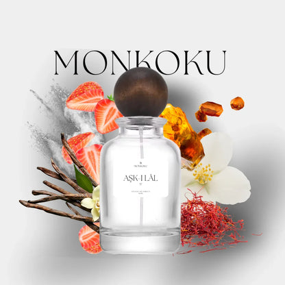 Aşk-ı Lâl Extrait de Parfum || MonKoku - BLACK ELIXIR - Maison de Parfum