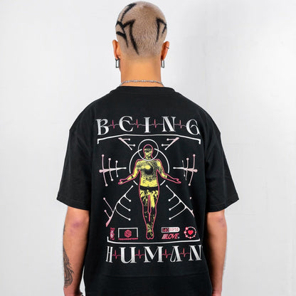 Being Human T-Shirt (unisex, schwarz)