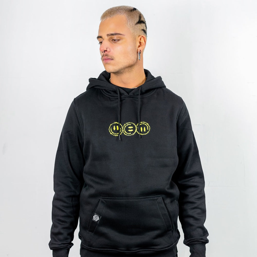 Off Track Premium Hoodie (schwarz, unisex)