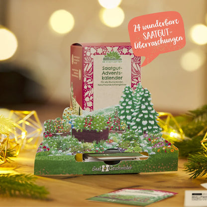 Saatgut-Adventskalender "Winterlandschaft"