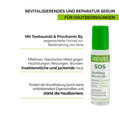 SOS Teebaumöl – Akut-Hilfe bei Pickeln, Rötungen & Hautreizungen 3 Stk. (30 ml)