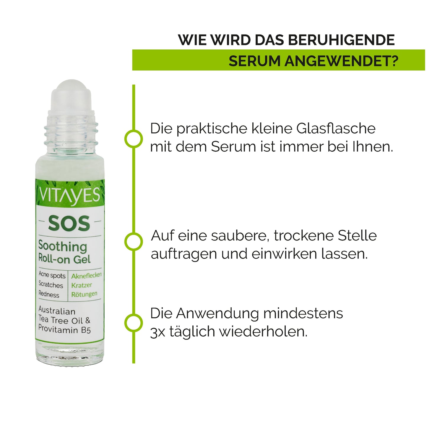 SOS Teebaumöl – Akut-Hilfe bei Pickeln, Rötungen & Hautreizungen 3 Stk. (30 ml)