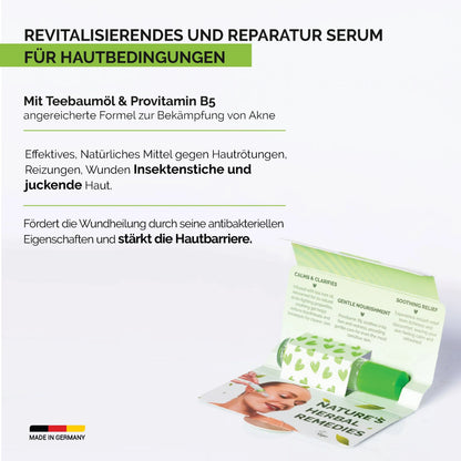 SOS Teebaumöl Roll-On – Akut-Hilfe bei Pickeln, Rötungen & Hautreizungen 10 ml