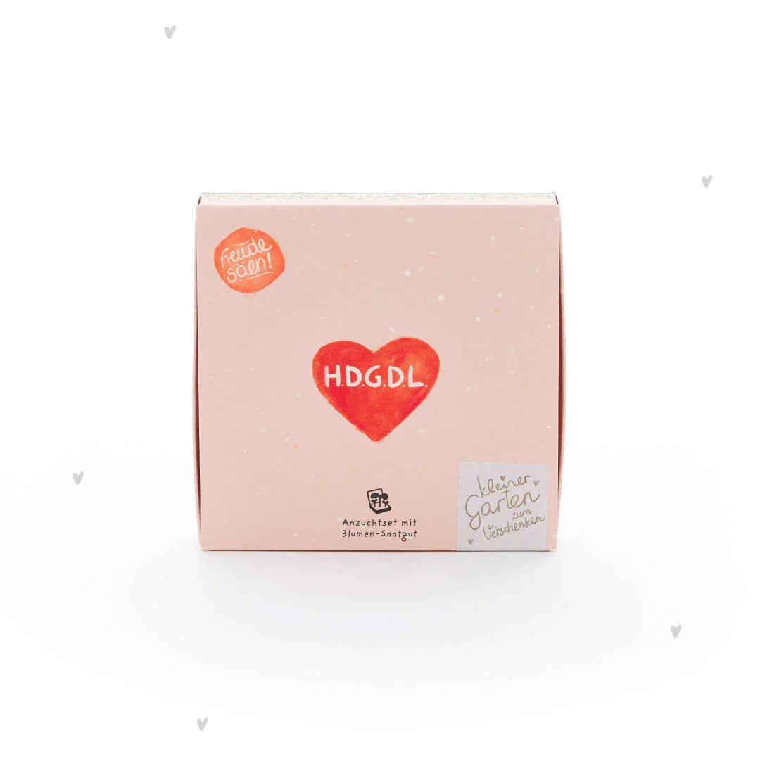 Pflanzkästchen - HDGDL - Hab dich ganz doll lieb