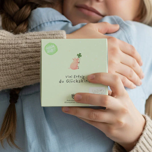 Pflanzkästchen - Viel Erfolg du Glückskind