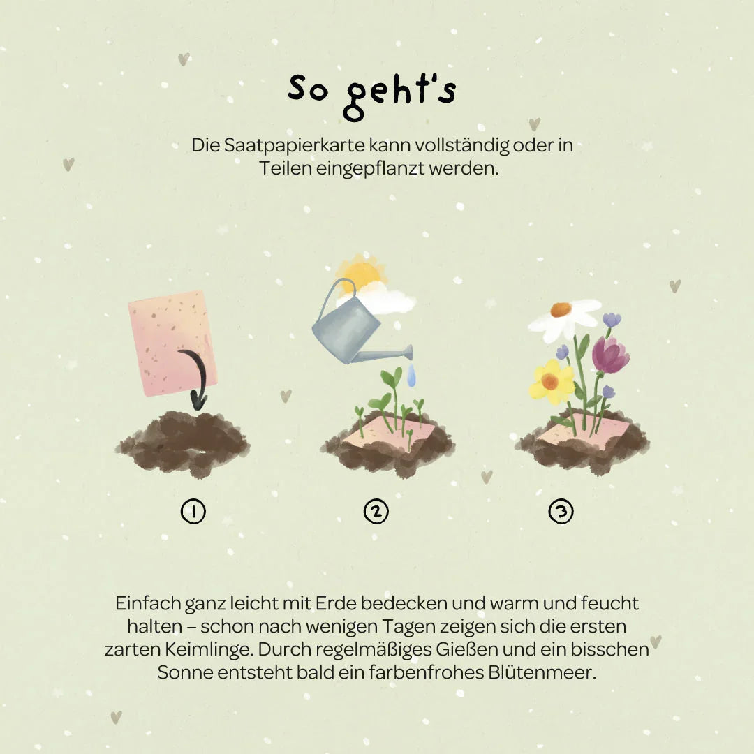 Grußkarte - Love you bestie