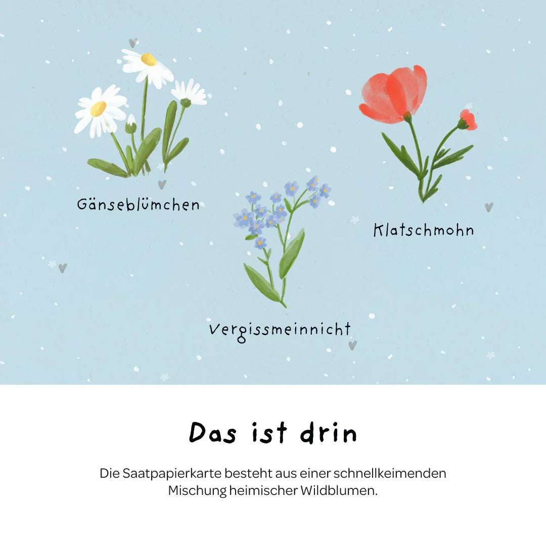 Grußkarte - Du bist nie zu klein, um großartig zu sein