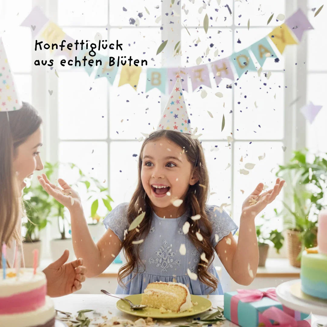 Blütenkonfetti - Glückskind