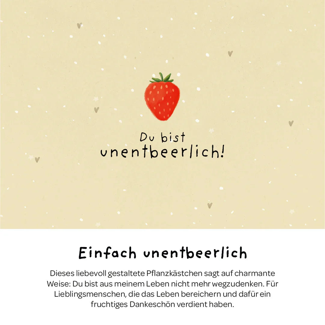 Pflanzkästchen - Unentbeerlich