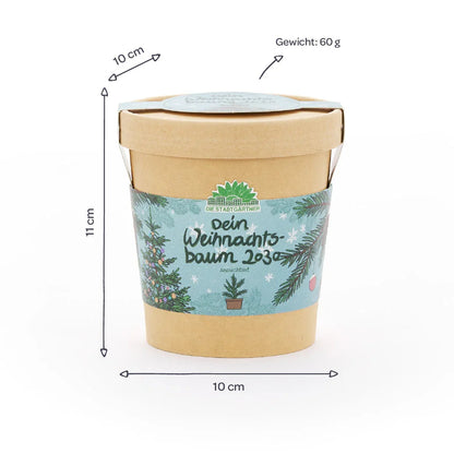 Weihnachtsbaum 2030 aus dem Becher