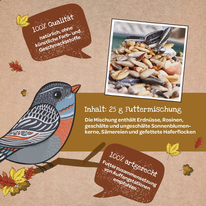 Kleine Mahlzeit – Vogelfutter