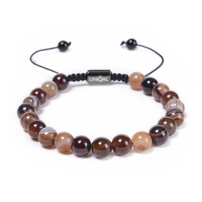 ARMBAND BOTSWANA ACHAT 8MM
