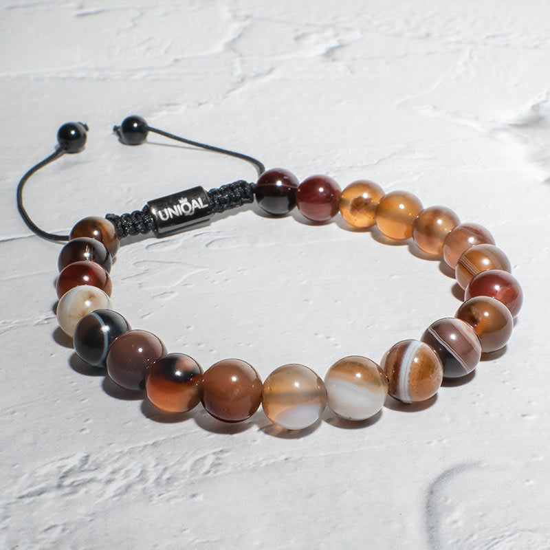 ARMBAND BOTSWANA ACHAT 8MM