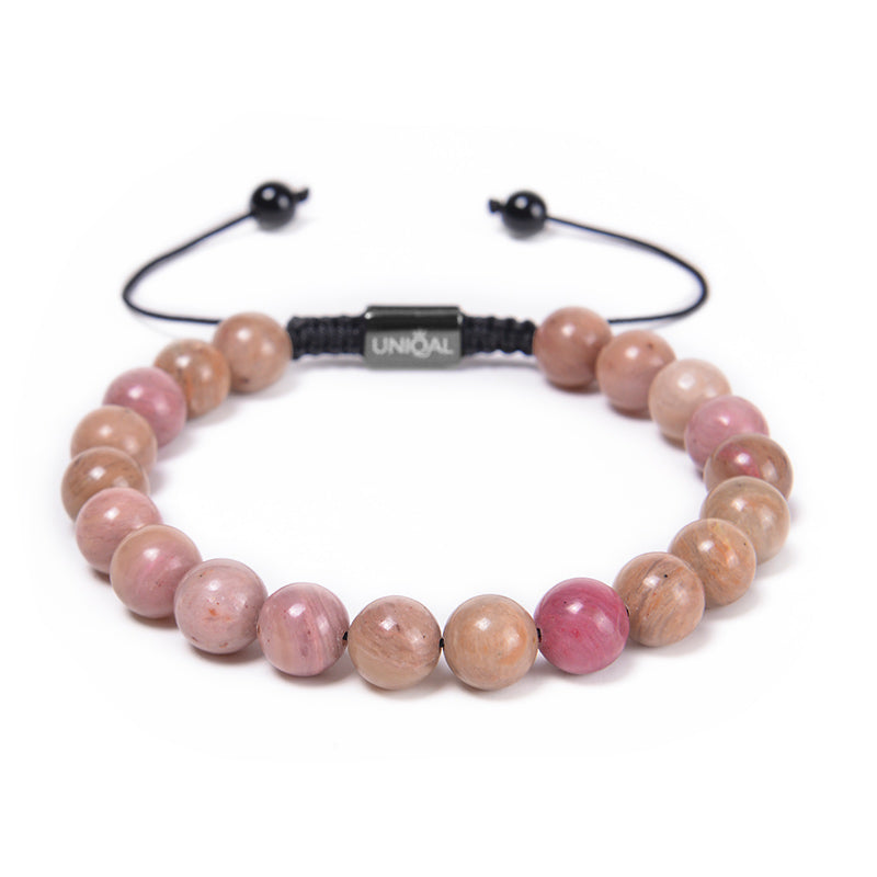 PERLENARMBAND RODONITH PERLEN 8MM