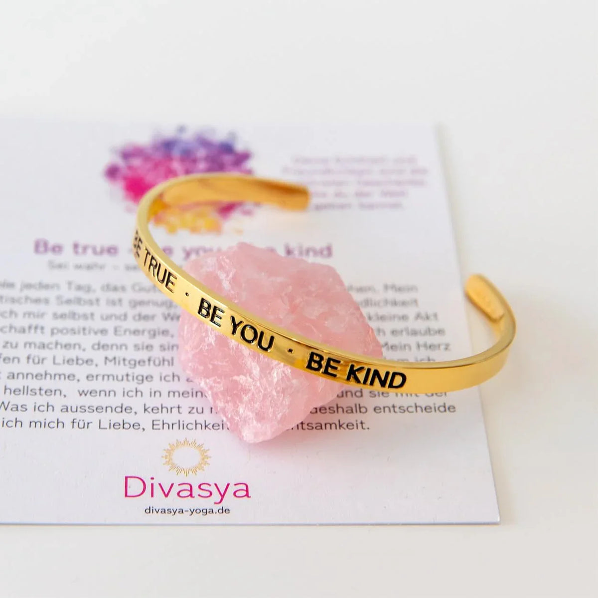 Armreif mit Gravur | vergoldet | 