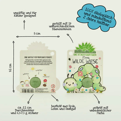 1 Blumenmurmel "Finns Wilde Wiese"