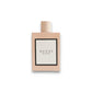 Beiger Flakon Gucci Bloom Eau de Parfum, Luxusduft, minimalistisches Design, freigestellt