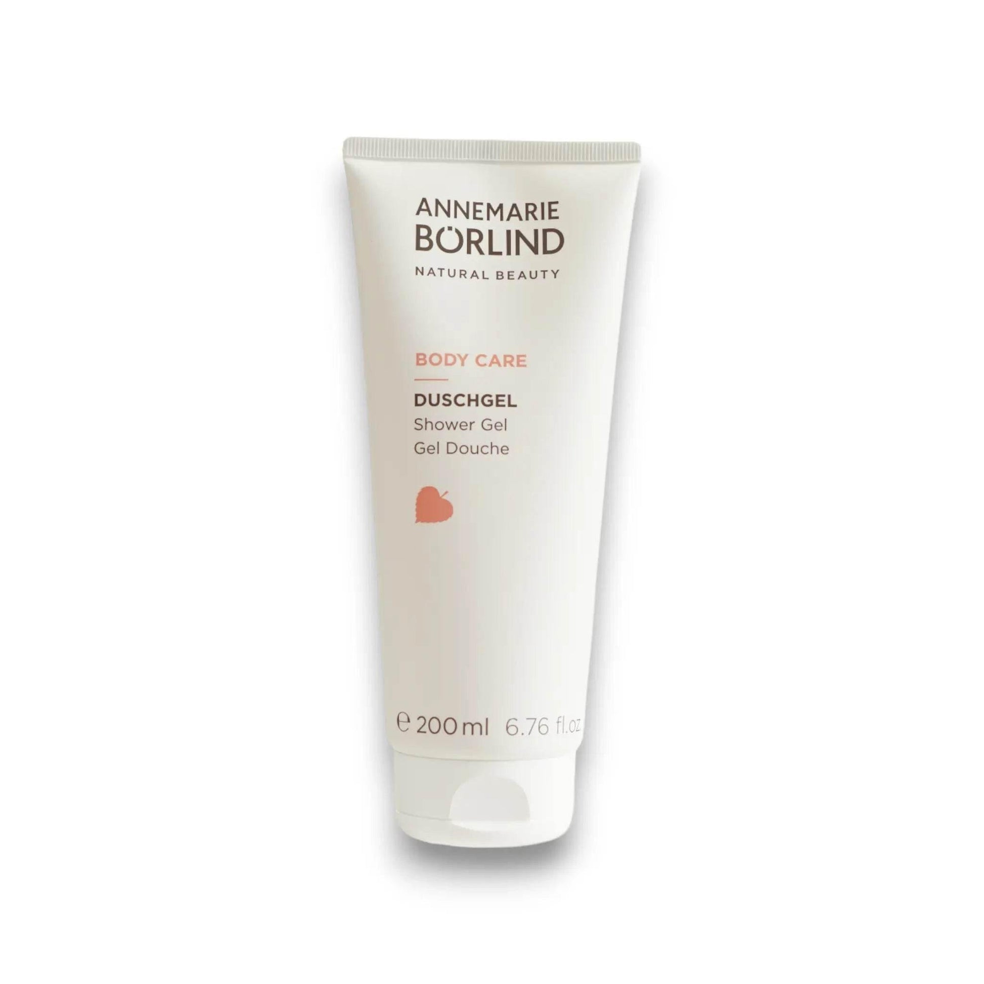 Body Care Duschgel in weißer Tube, 200ml, Annemarie Börlind, Naturkosmetik, Produktfoto