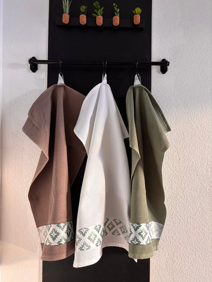 Waffel-Küchentuch - 100% Baumwolle - 50x70cm