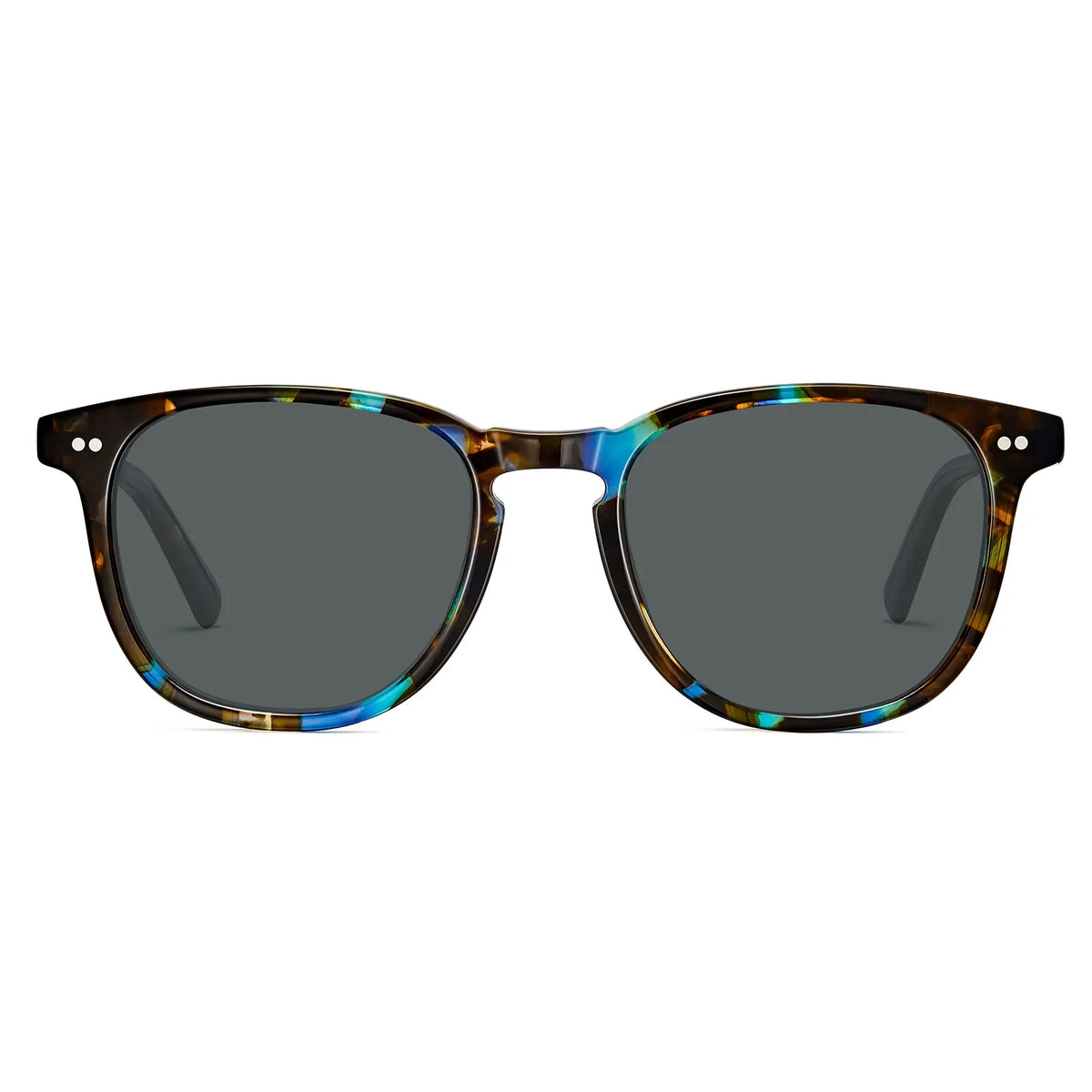 Downey-Blue Brown Swirl