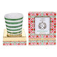 CASA AMALFI APERITIVO IN AMALFI HAND PAINTED CANDLE - Spritz Di Frutta - BLACK ELIXIR - Maison de Parfum
