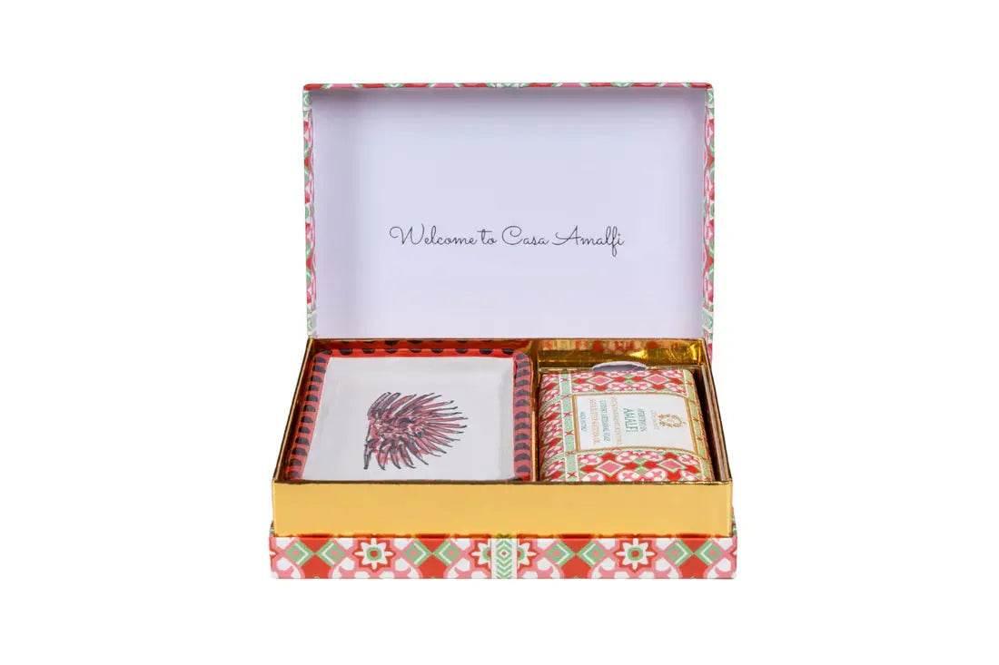 CASA AMALFI APERITIVO IN AMALFI SINGLE GIFT SET - BLACK ELIXIR - Maison de Parfum