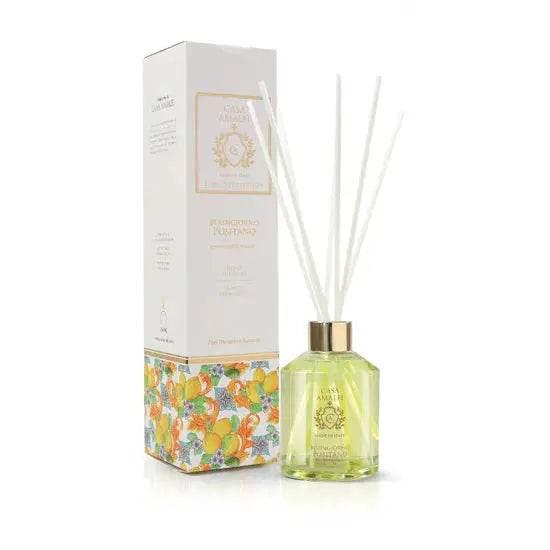 CASA AMALFI BUONGIORNO POSITANO HOME DIFFUSER - Lemon Basil & Mandarin - BLACK ELIXIR - Maison de Parfum