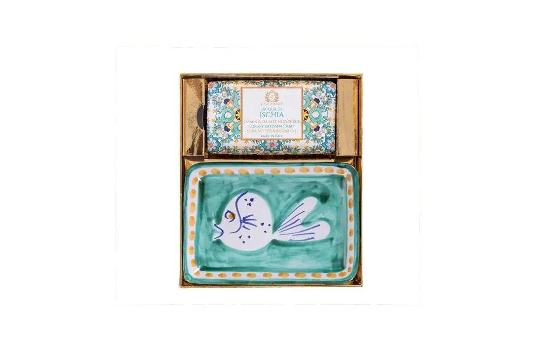 CASA AMALFI ISCHIA SINGLE GIFT SET - BLACK ELIXIR - Maison de Parfum