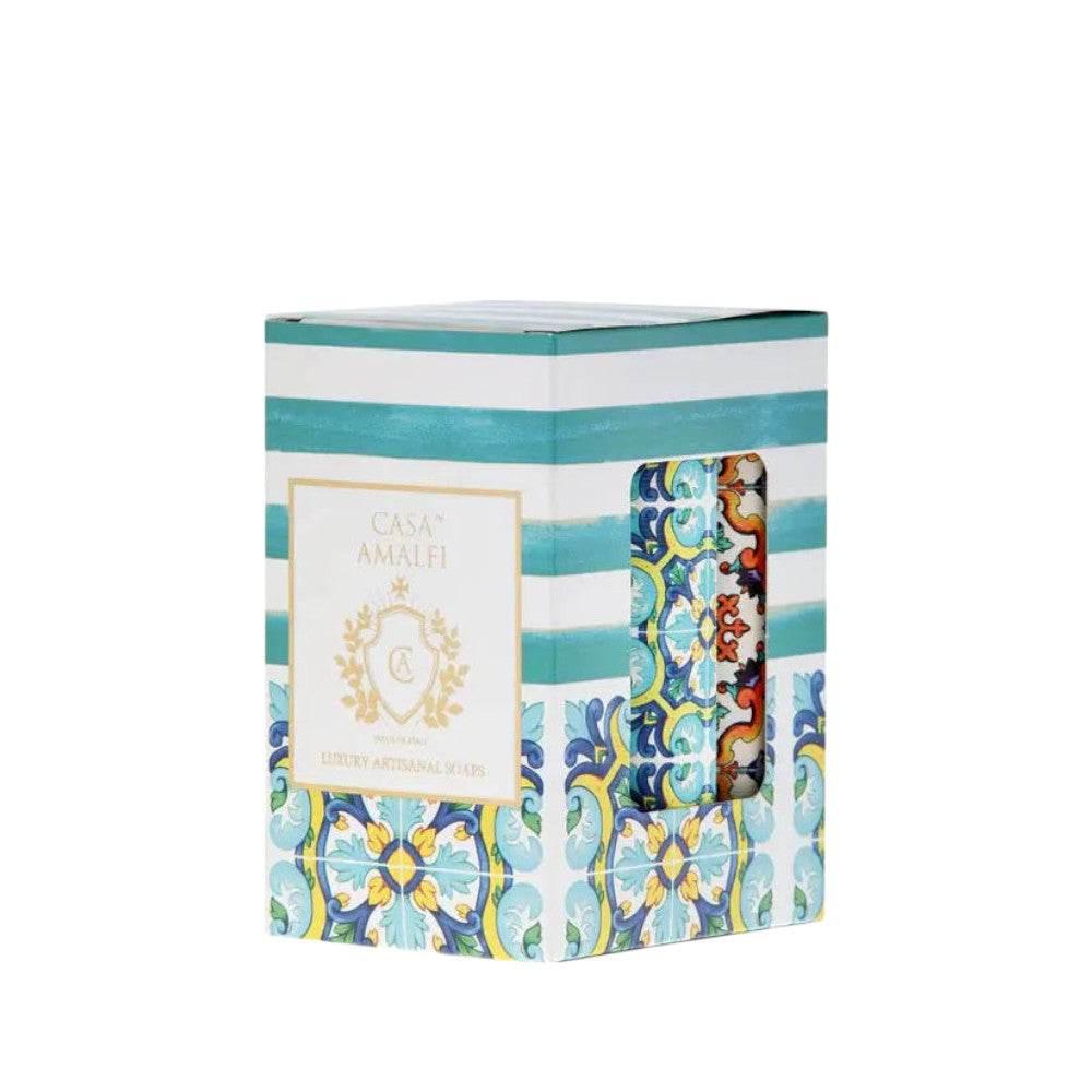 CASA AMALFI SAILING IL MEDITERANNEO 3 SOAP SET - BLACK ELIXIR - Maison de Parfum