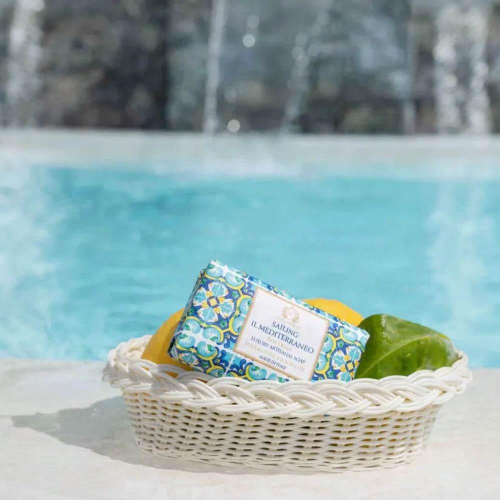 CASA AMALFI SAILING IL MEDITERRANEO BODY SOAP - Blue Ocean - BLACK ELIXIR - Maison de Parfum