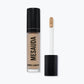 Feuchtigkeitsspendender Concealer mit Applikator, helle Nuance, schwarzer Deckel
