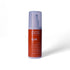 Orange Sonnenspray Flasche mit LSF 20 und Sprühverschluss auf weißem Hintergrund.