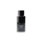 Schwarzer Flakon Armani Code Eau de Toilette auf weißem Hintergrund, Luxusparfum.