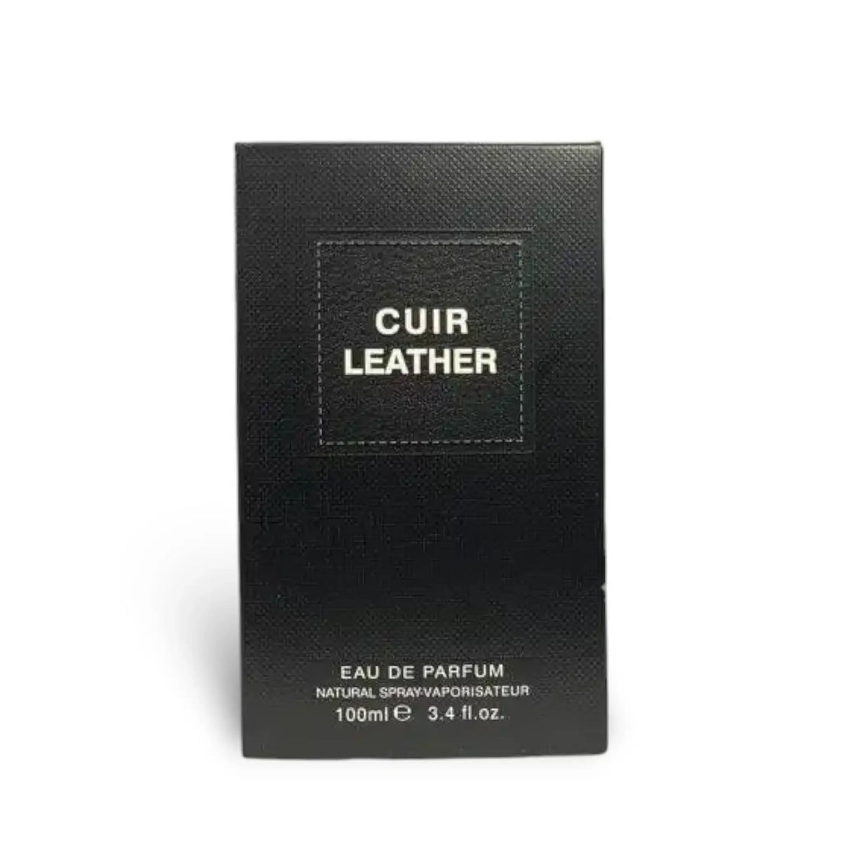 Fragrance World Cuir Leather Eau de Parfum 100ml