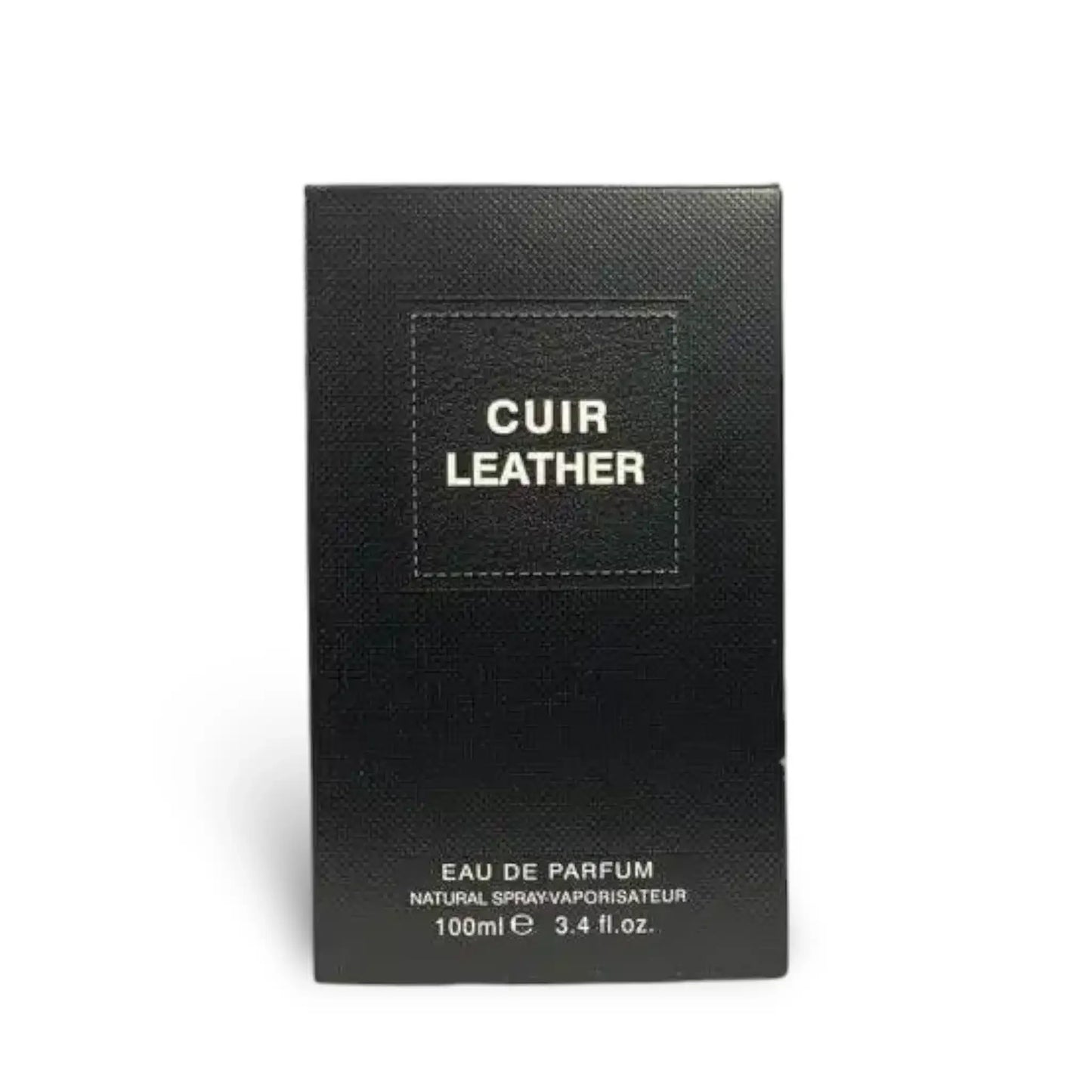 Fragrance World Cuir Leather Eau de Parfum 100ml