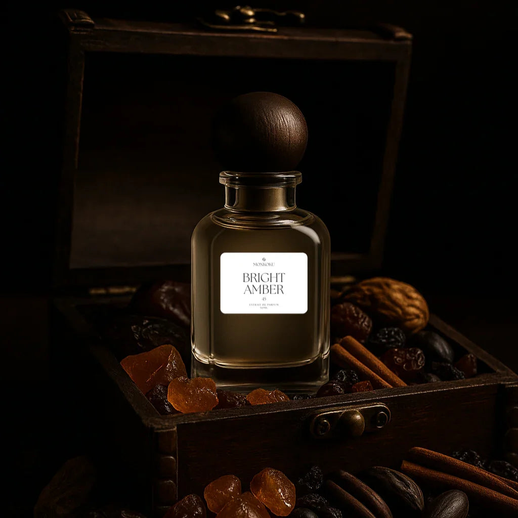 Bright Amber Extrait de Parfum || MonKoku - BLACK ELIXIR - Maison de Parfum