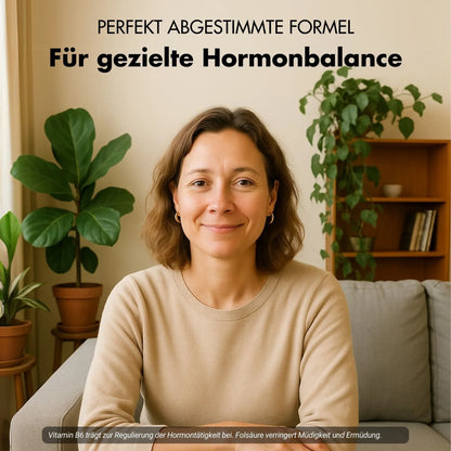 Wechseljahre Kapseln - Meno Balance - Natürliche Formel mit Yams, Rotklee, Baldrian & Eisen - BLACK ELIXIR - Maison de Parfum