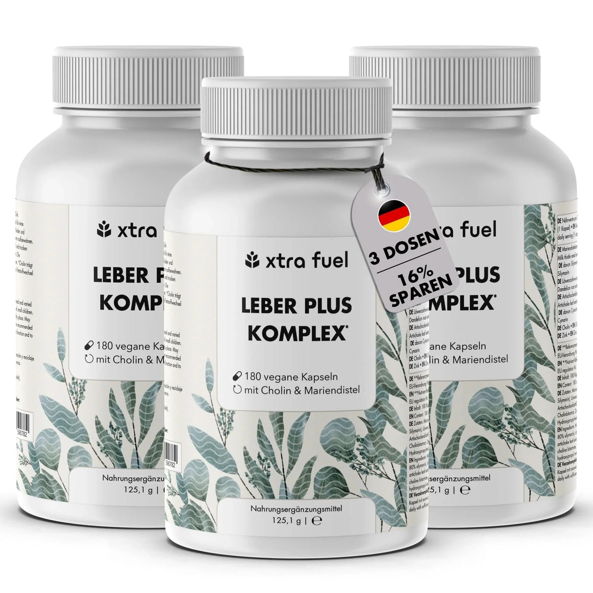 Leber Plus Komplex* - Leber Kur - Effektive Formel mit Mariendistel, Artischocke & Löwenzahn - BLACK ELIXIR - Maison de Parfum