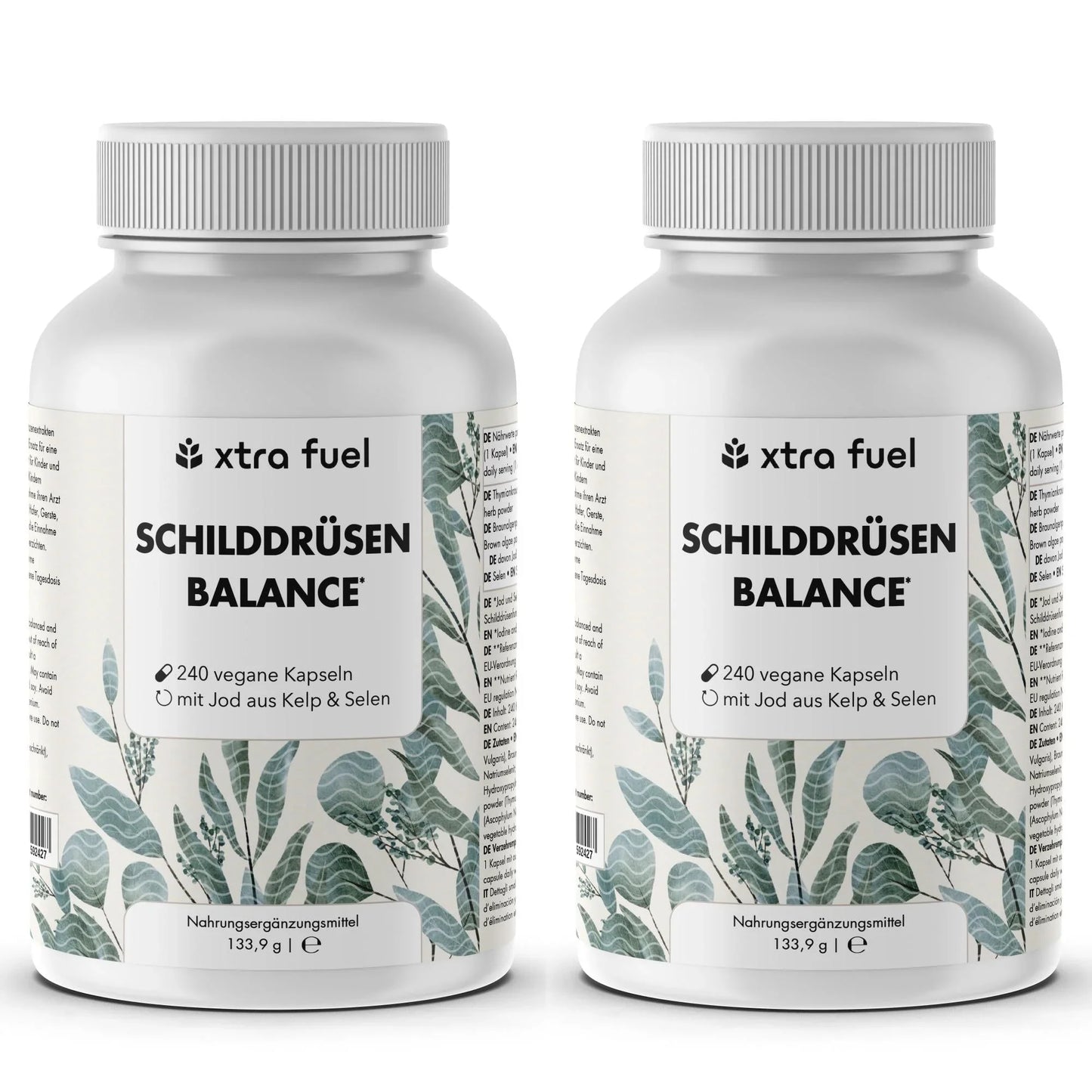 Schilddrüsen Balance - Thyro Komplex - Effektive Formel mit Kelp, Thymian & Selen - BLACK ELIXIR - Maison de Parfum