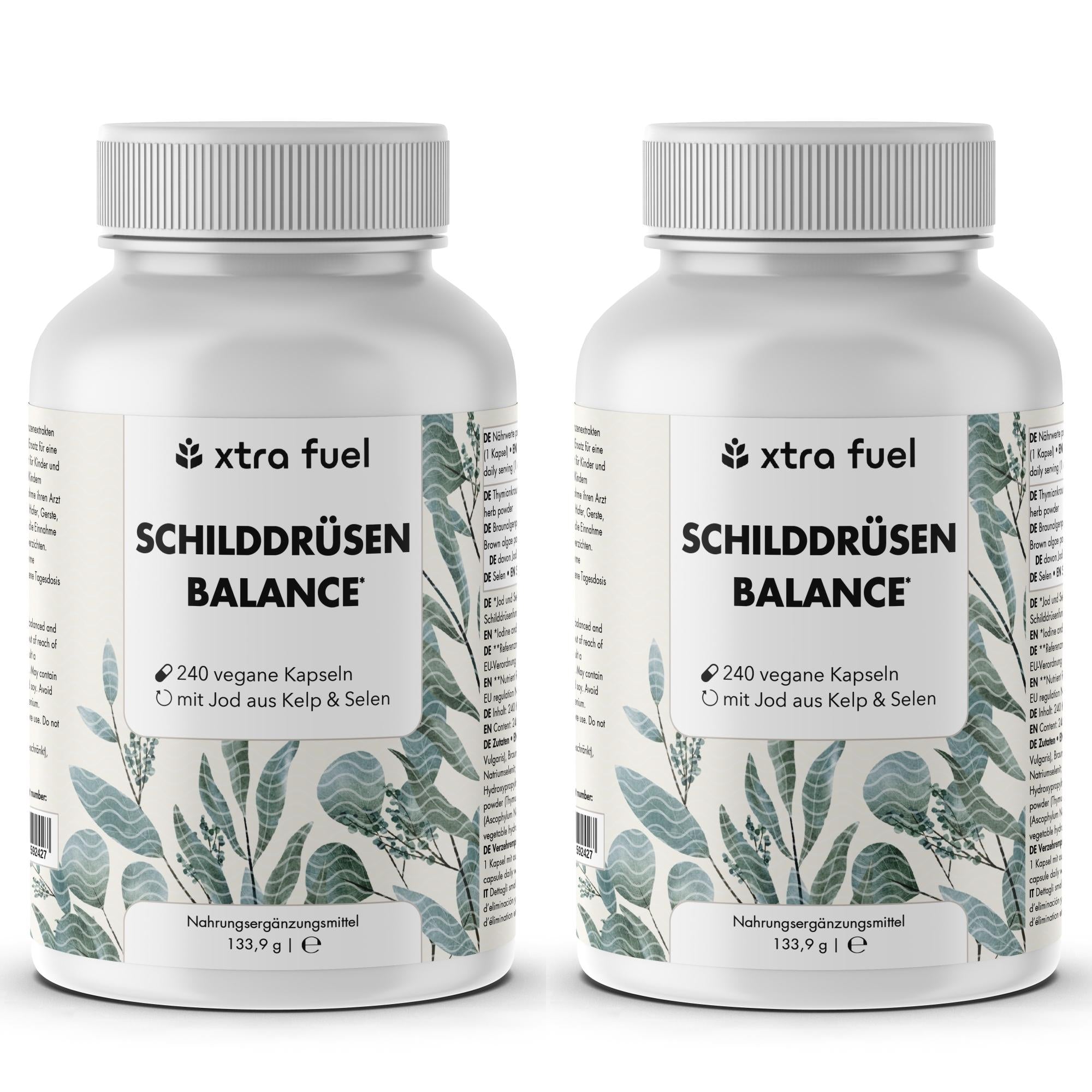 Schilddrüsen Balance - Thyro Komplex - Effektive Formel mit Kelp, Thymian & Selen