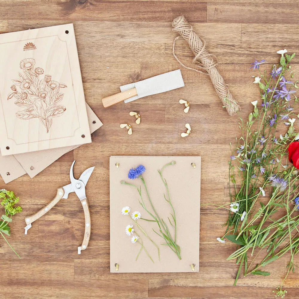 Blumenpresse für Blumen, Blüten & Co.