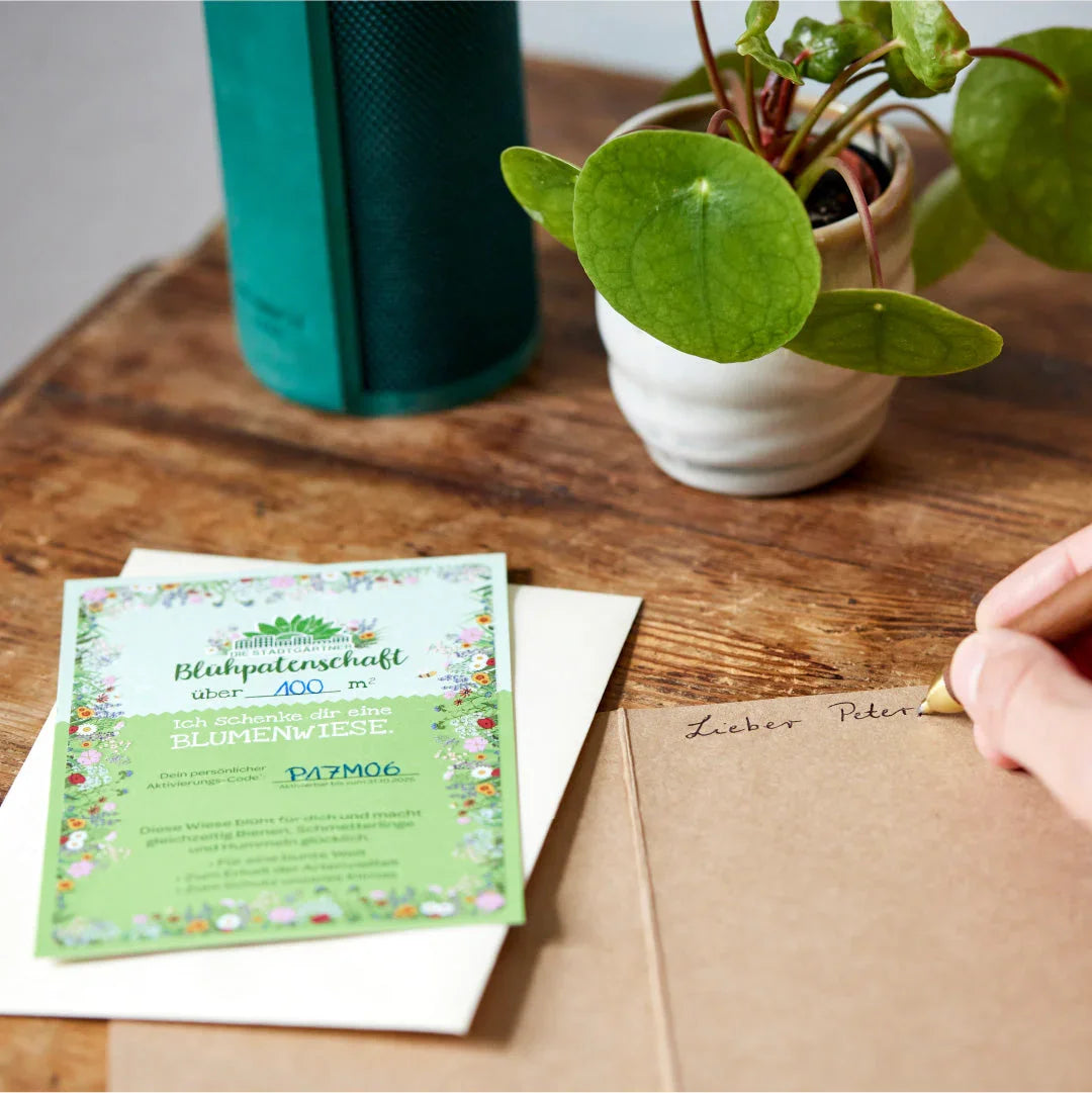 Blühpatenschaft für 100 m² Blumenwiese