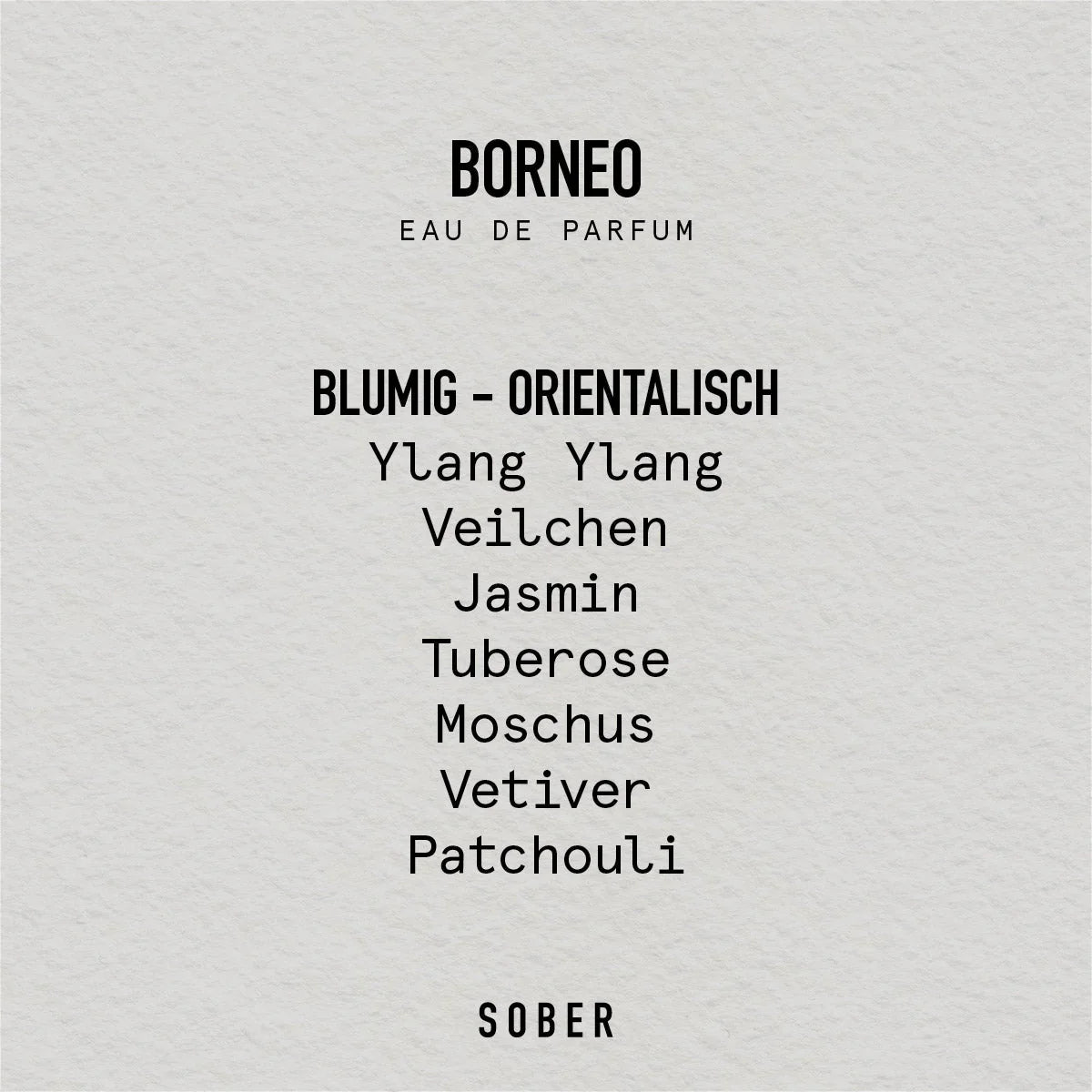 BORNEO - Eau de Parfum