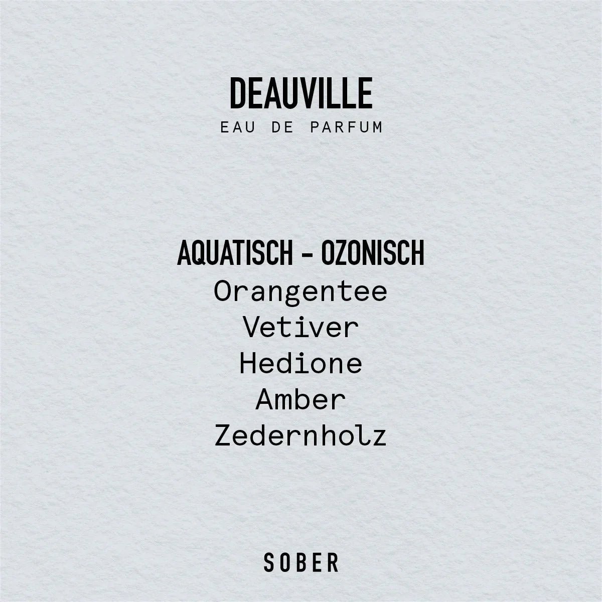 DEAUVILLE - Eau de Parfum