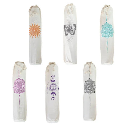 Yogamatte rutschfest | Kautschuk | 9 Yoga-Designs | DIVASYA®