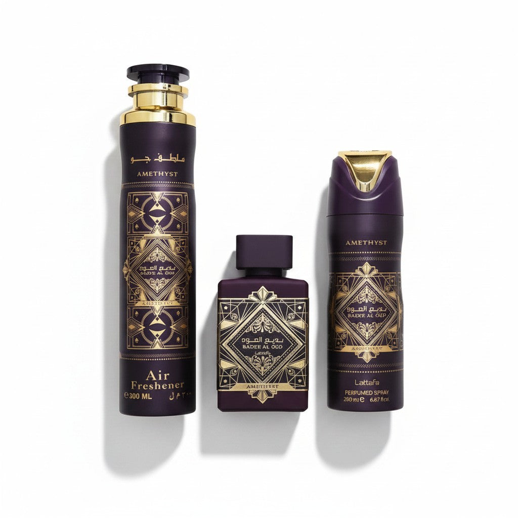 Lattafa Badee al Oud Amethyst  Eau de Parfum Set