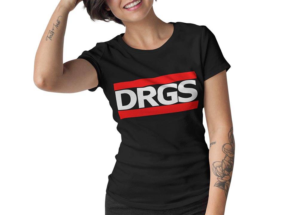 DRGS / Drugs T-Shirt (schwarz oder weiß / Frauen)
